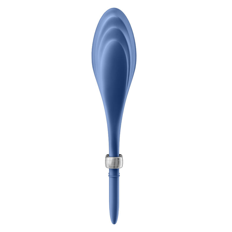 SATISFYER - VIBRATORE AD ANELLO DUELIST GRIGIO