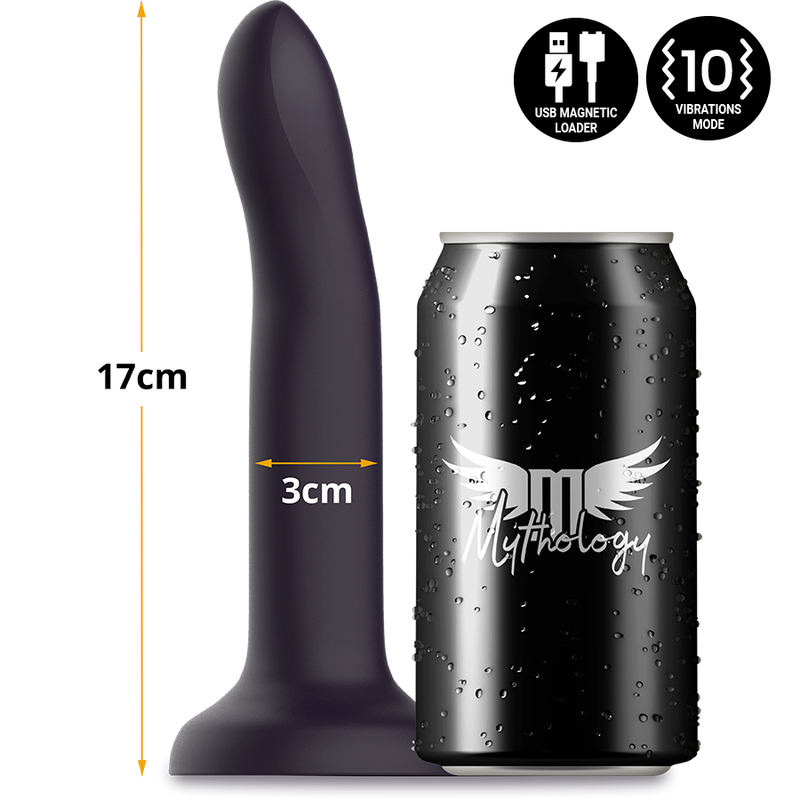 MITOLOGIA - DUMAN MYSTIC DILDO M - VIBRATORE COMPATIBILE CON LA TECNOLOGIA WIRELESS WATCHME