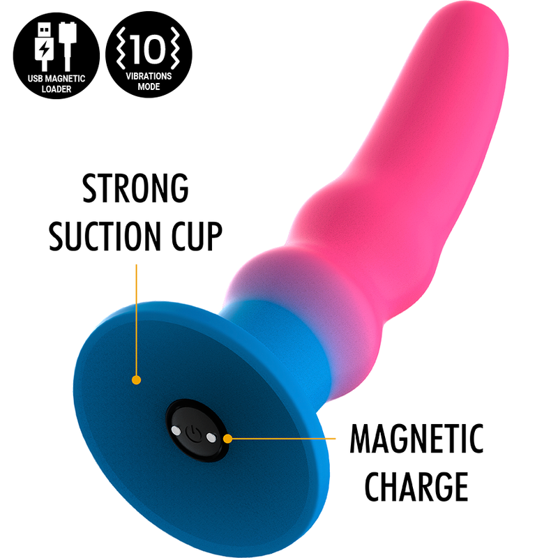 MITOLOGIA - KUNO UTOPIA DILDO S - VIBRATORE WATCHME COMPATIBILE CON LA TECNOLOGIA WIRELESS