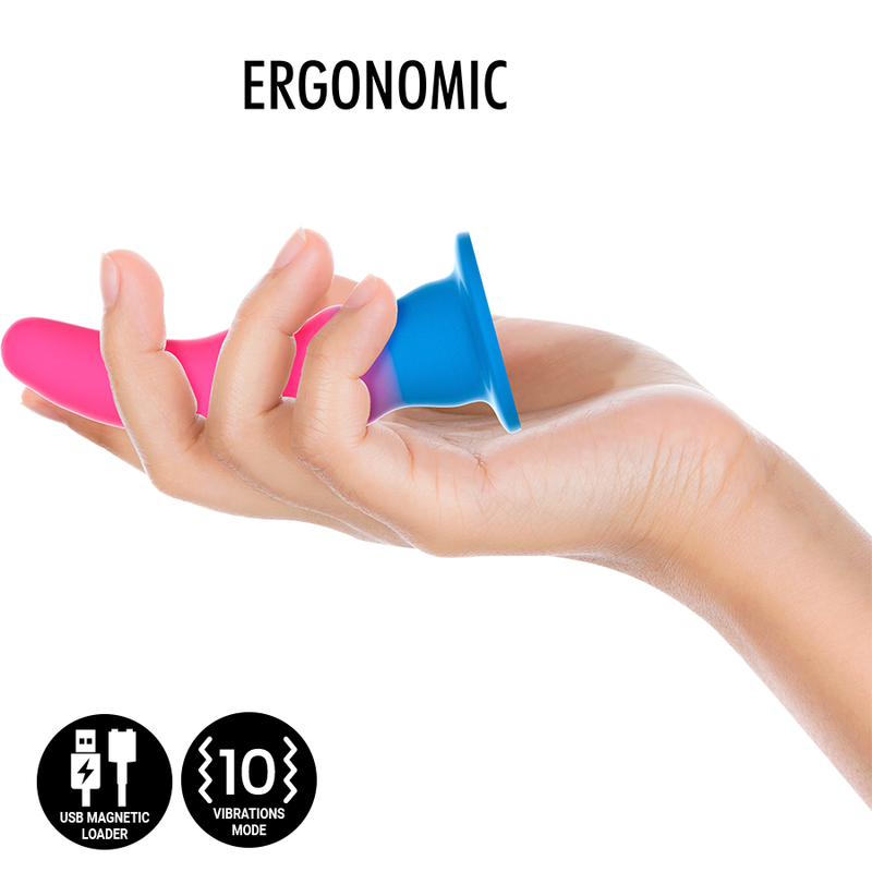 MITOLOGIA - KUNO UTOPIA DILDO S - VIBRATORE WATCHME COMPATIBILE CON LA TECNOLOGIA WIRELESS