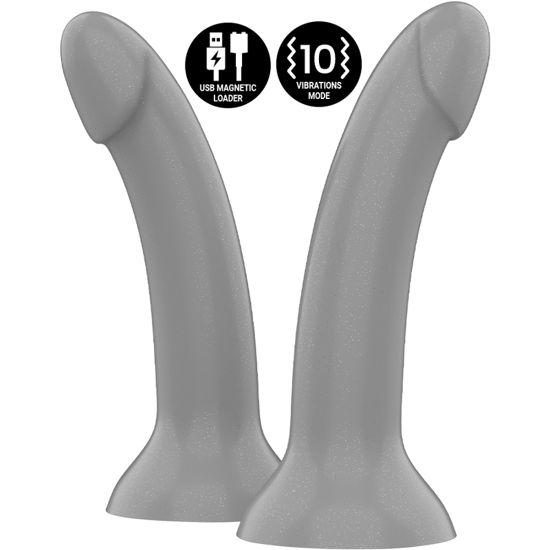 MITOLOGIA - RUNE MAJESTIC DILDO S - VIBRATORE WATCHME COMPATIBILE CON LA TECNOLOGIA WIRELESS