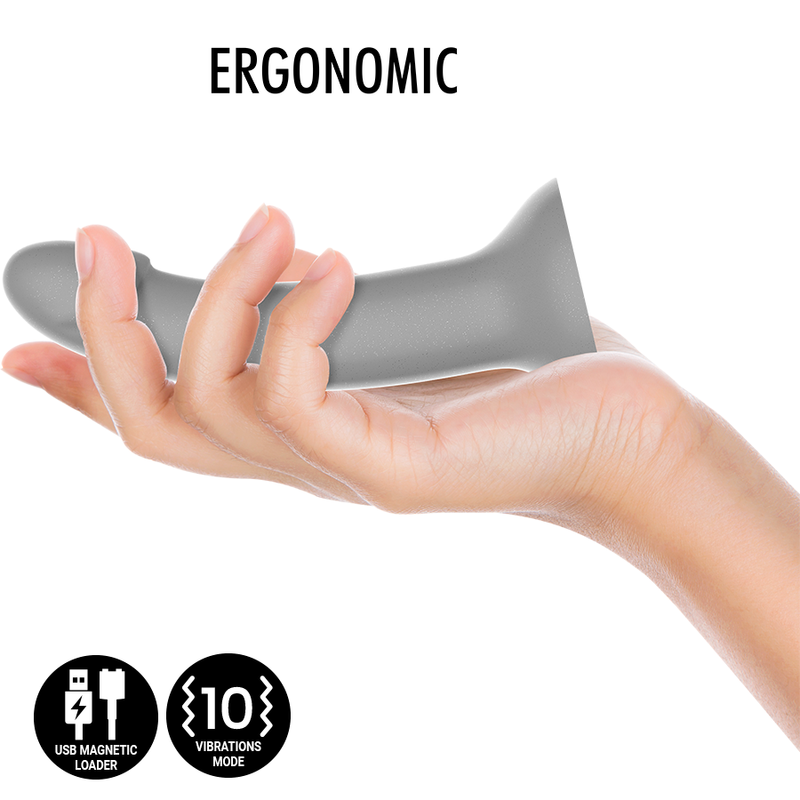 MITOLOGIA - RUNE MAJESTIC DILDO S - VIBRATORE WATCHME COMPATIBILE CON LA TECNOLOGIA WIRELESS