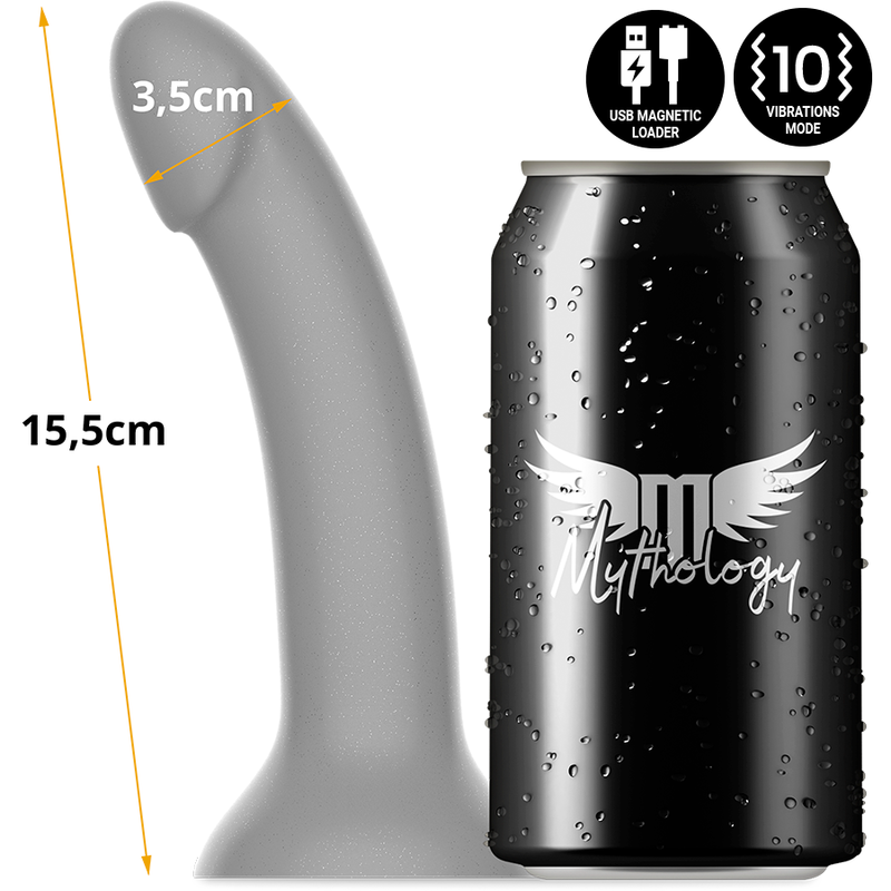 MITOLOGIA - RUNE MAJESTIC DILDO S - VIBRATORE WATCHME COMPATIBILE CON LA TECNOLOGIA WIRELESS