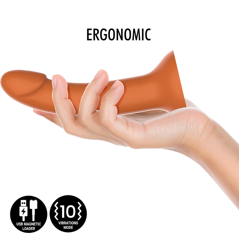 MITOLOGIA - RUNE ROYAL DILDO M - VIBRATORE WATCHME COMPATIBILE CON LA TECNOLOGIA WIRELESS