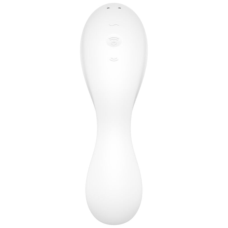 SATISFYER - CURVY TRINITY 5 AIR PULSE STIMOLATORE E VIBRATORE APP BLU
