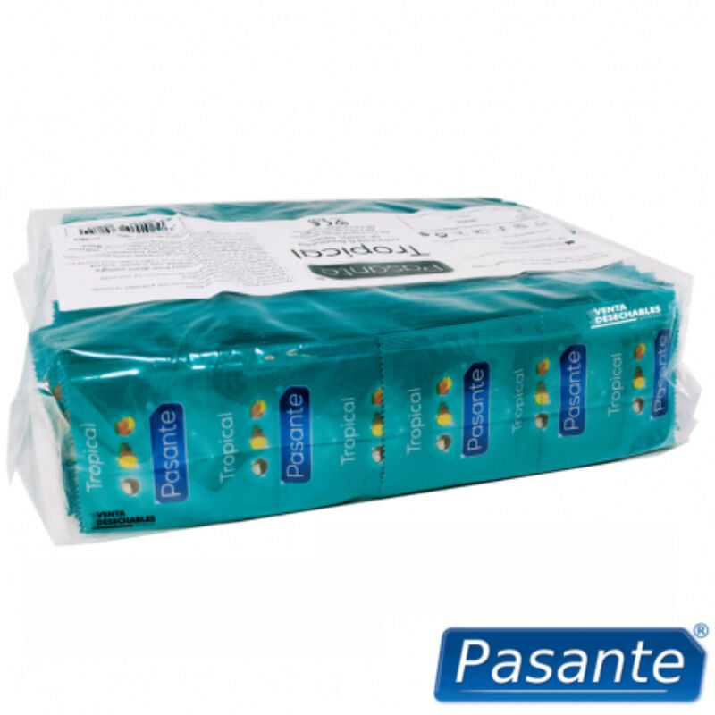 PASANTE - PRESERVATIVI SACCHETTO TROPICALE 144 UNITÀ