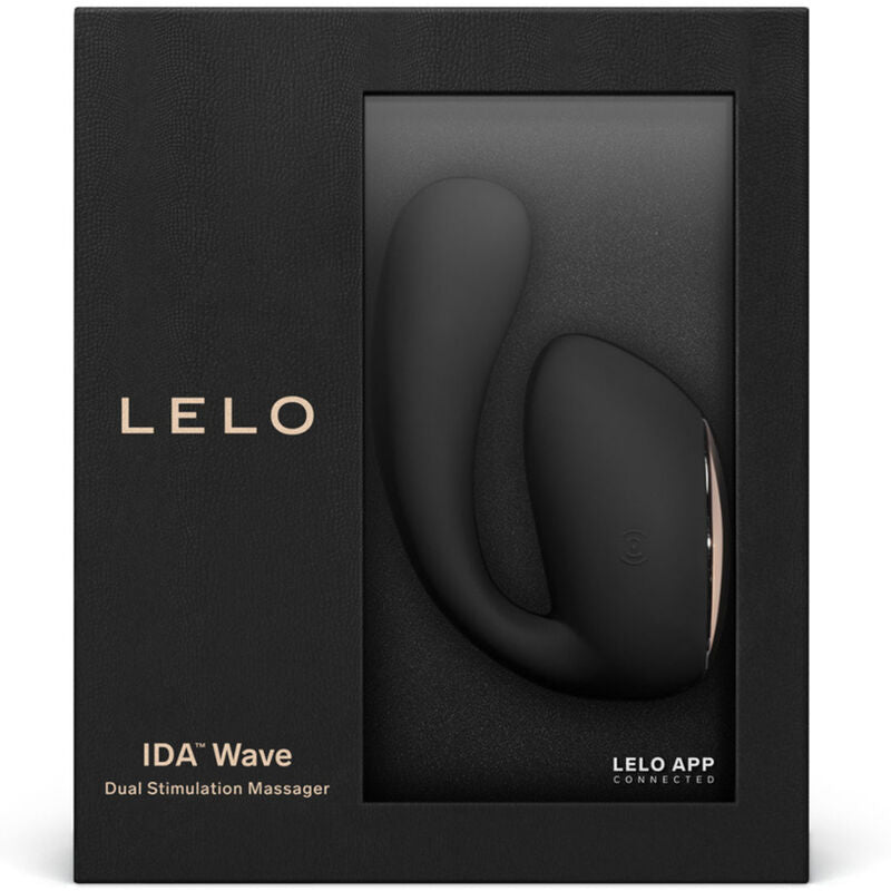 LELO - IDA WAVE MASSAGGIATORE PER COPPIE NERO