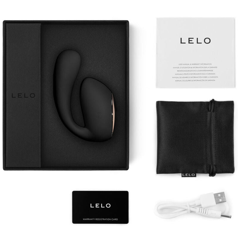LELO - IDA WAVE MASSAGGIATORE PER COPPIE NERO