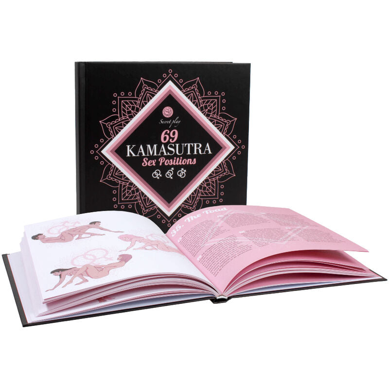 Libro sulle posizioni sessuali del Kamasutra | 69 posizioni illustrate, passo dopo passo | Secretplay (ES/EN/DE/FR/NL/PT)