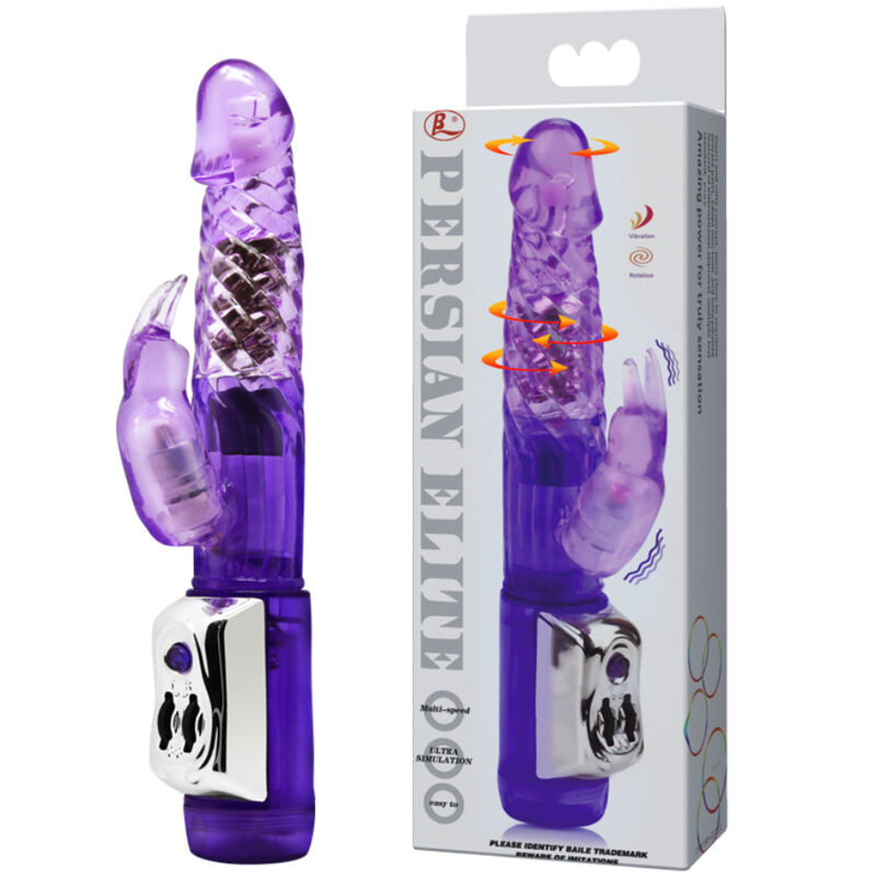 Vibratore Rabbit Persian Elite Rotator | 23 cm x 3,5 cm | BAILE