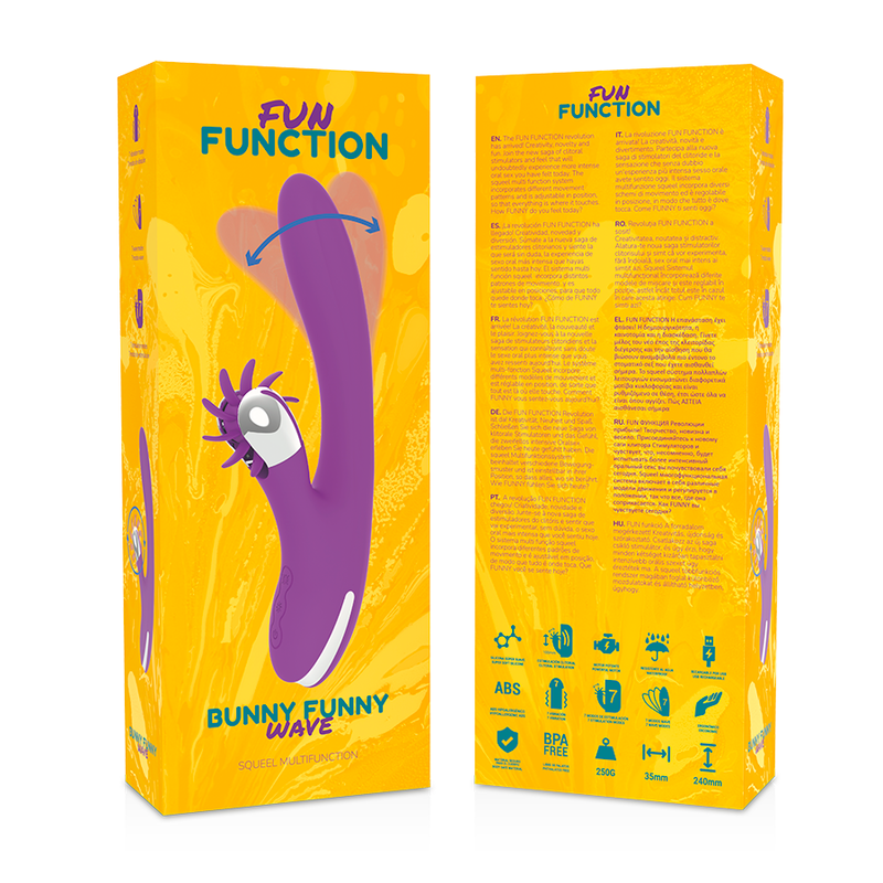 Bunny Funny Wave 2.0 G-Spot Rabbit | 24 cm | Funzione divertente