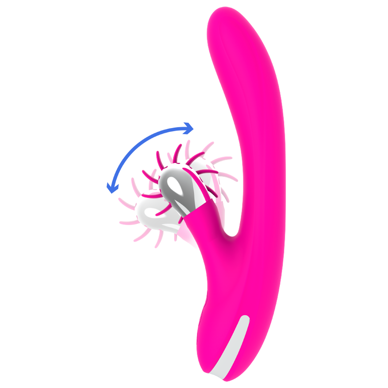Vibratore a forma di coniglio Diversia Bunny | 24,0 cm x 3,5 cm | Ricaricabile tramite USB