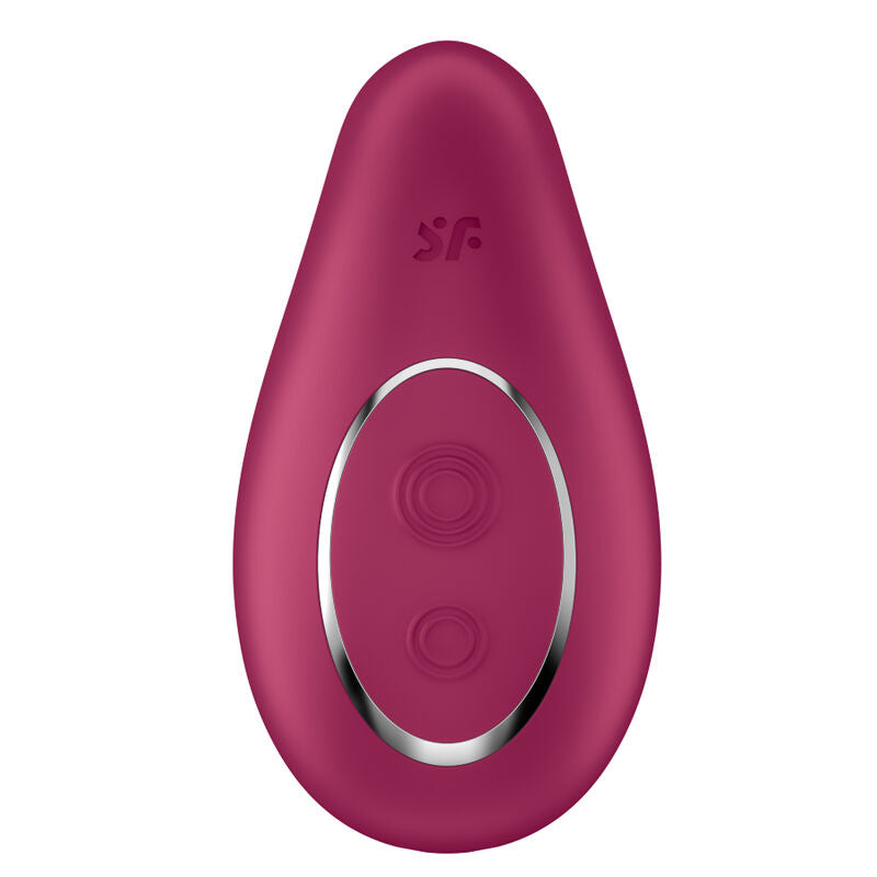 SATISFYER - VIBRATORE DA APPOGGIO ROSSO DIPPING DELIGHT