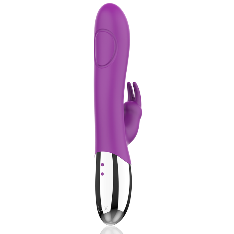 Vibratore Combi Double Tapping a doppio motore – 21 cm – FUNZIONE DIVERTENTE