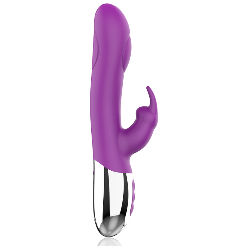 Vibratore Combi Double Tapping a doppio motore – 21 cm – FUNZIONE DIVERTENTE