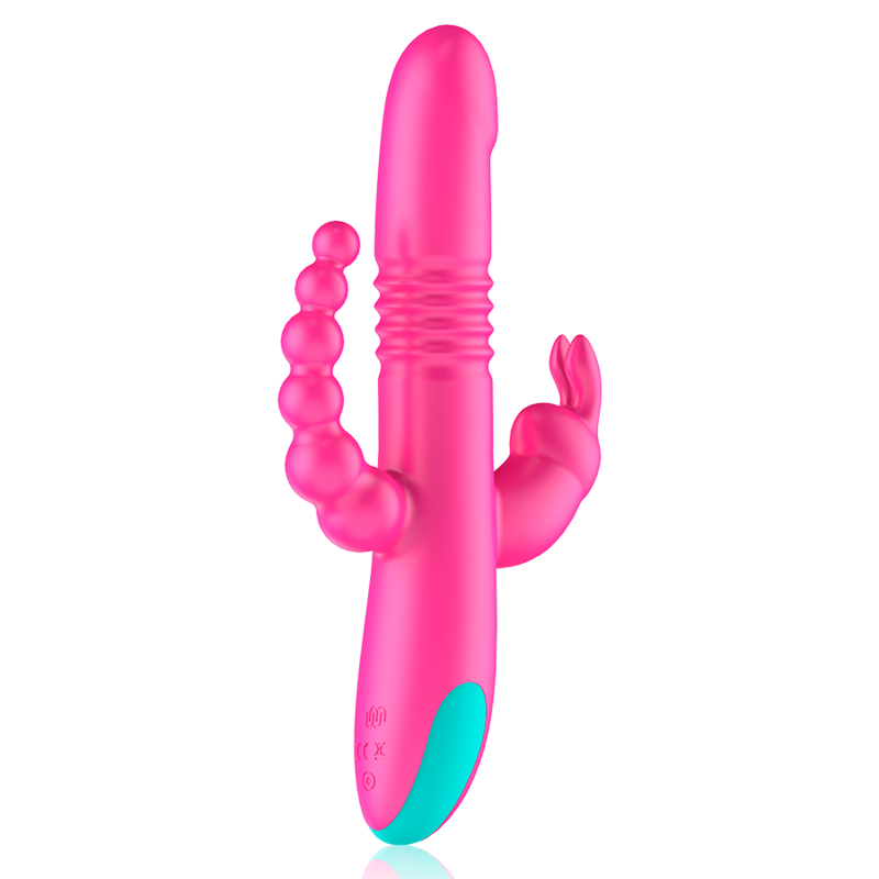 HAPPY LOKY - DONALD TRIPLA STIMOLAZIONE: ANALE, PUNTO G E CLITORIDEA COMPATIBILE CON LA TECNOLOGIA WIRELESS WATCHME