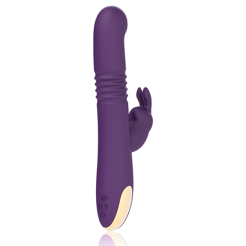 Vibratore a coniglio rotante Treasure Bastian Up &amp; Down | Compatibile con WatchMe