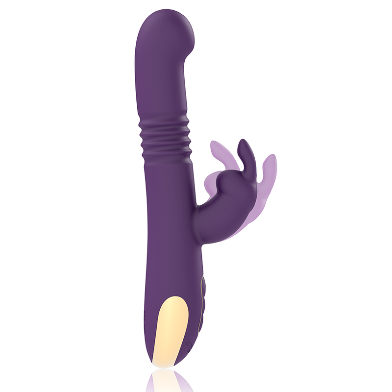 Vibratore a coniglio rotante Treasure Bastian Up &amp; Down | Compatibile con WatchMe