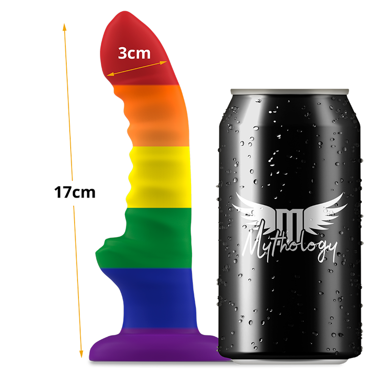 Dildo Fantasy Colby Pride 17 cm × 3 cm – MITOLOGIA