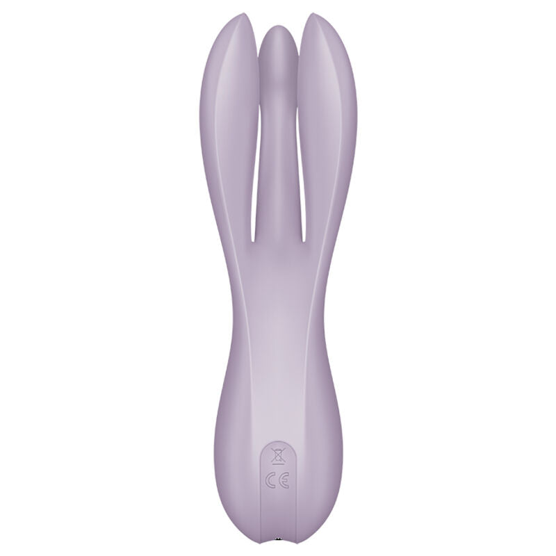 SATISFYER - VIBRATORE A TRE 2 VIOLA