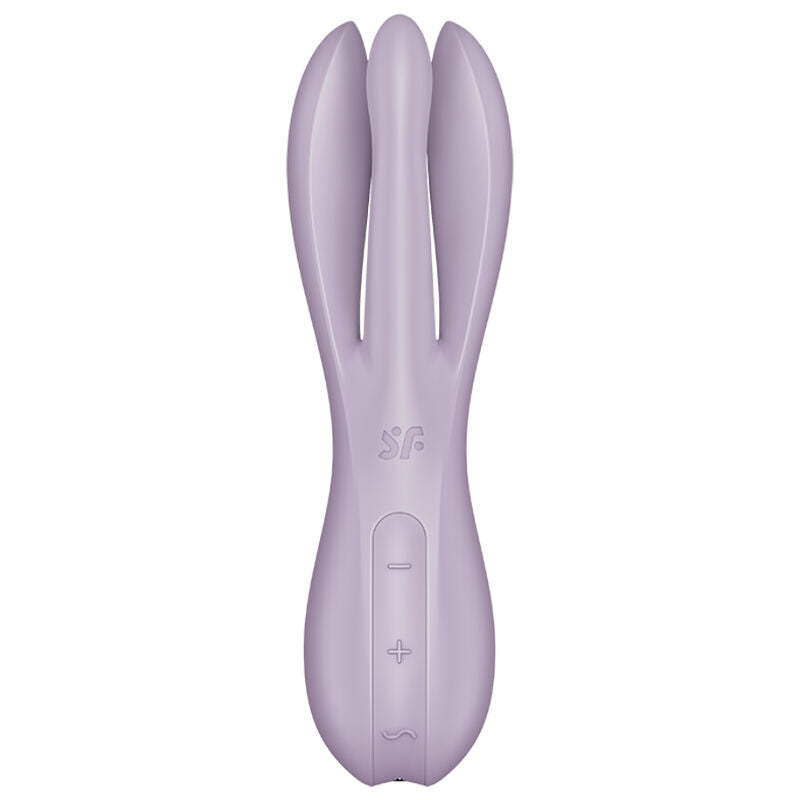 SATISFYER - VIBRATORE A TRE 2 VIOLA