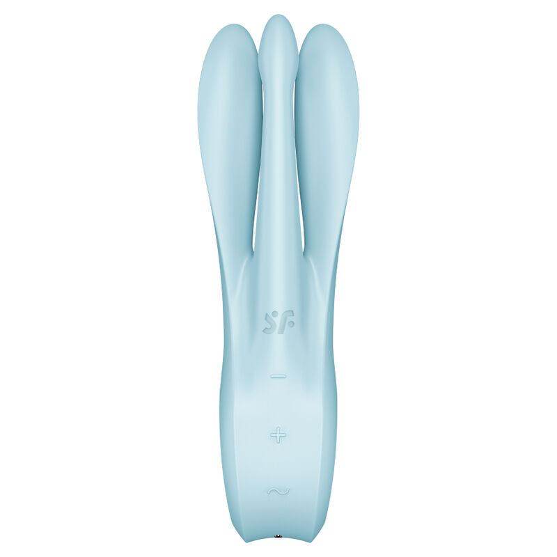 SATISFYER - VIBRATORE A TRE 1 ROSA