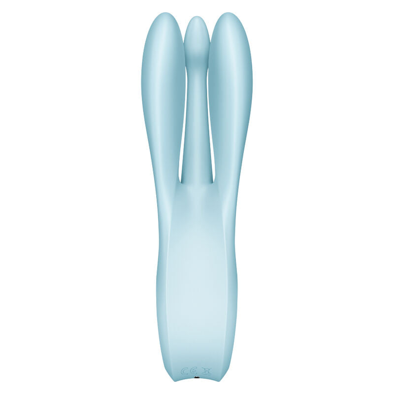 SATISFYER - VIBRATORE A TRE 1 ROSA