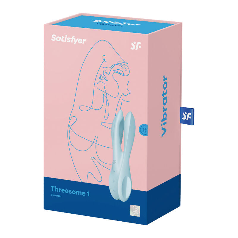SATISFYER - VIBRATORE A TRE 1 ROSA