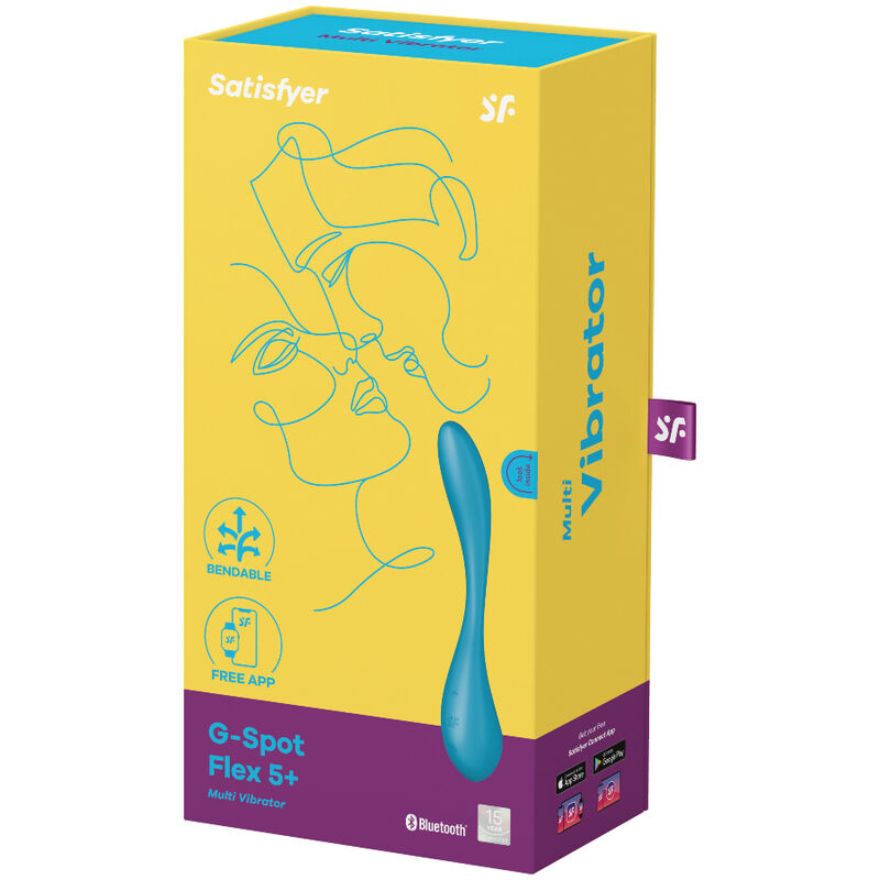 SATISFYER - G-SPOT FLEX 5 MULTI VIBRATORE LILLA
