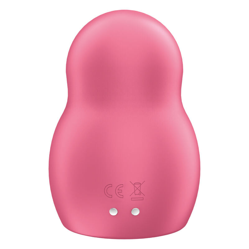 SATISFYER - PRO TO GO 1 DOPPIO STIMOLATORE E VIBRATORE A IMPULSI D'ARIA BLU