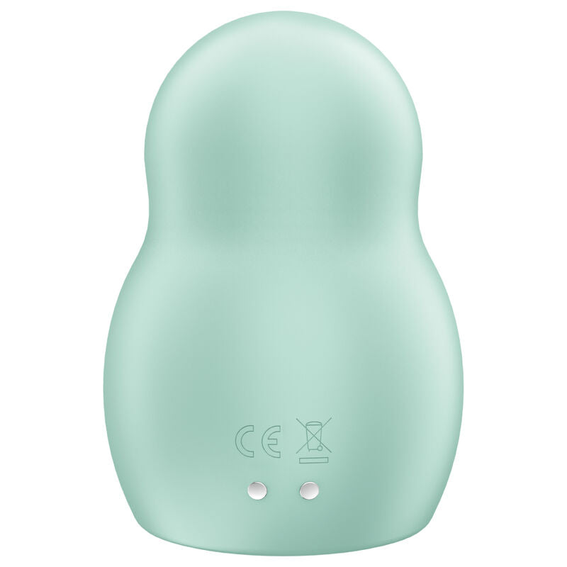 SATISFYER - PRO TO GO 1 DOPPIO STIMOLATORE E VIBRATORE A IMPULSI D'ARIA BLU