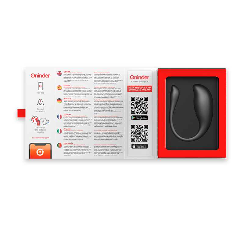 Uovo vibrante Nairobi – Nero – ONINDER