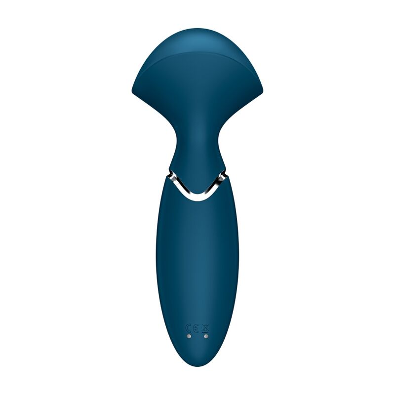 Mini Wand-er – Grigio – 6,3 pollici – 12 modalità – Satisfyer