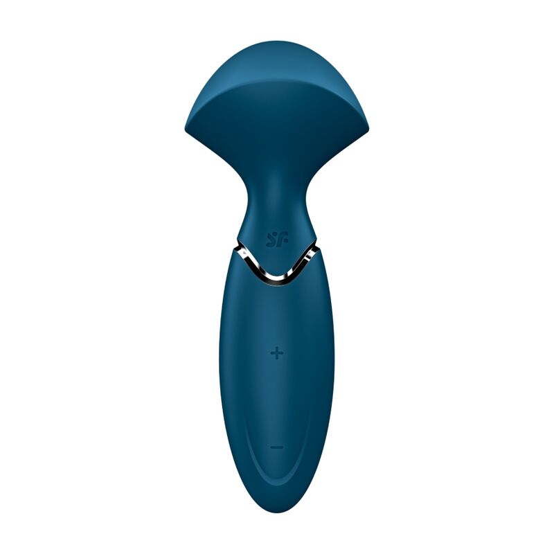 Mini Wand-er – Grigio – 6,3 pollici – 12 modalità – Satisfyer