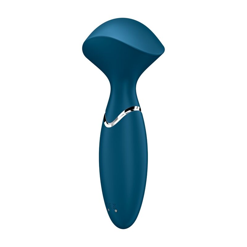 Mini Wand-er – Grigio – 6,3 pollici – 12 modalità – Satisfyer