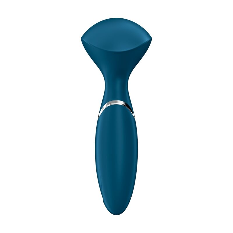 Mini Wand-er – Grigio – 6,3 pollici – 12 modalità – Satisfyer