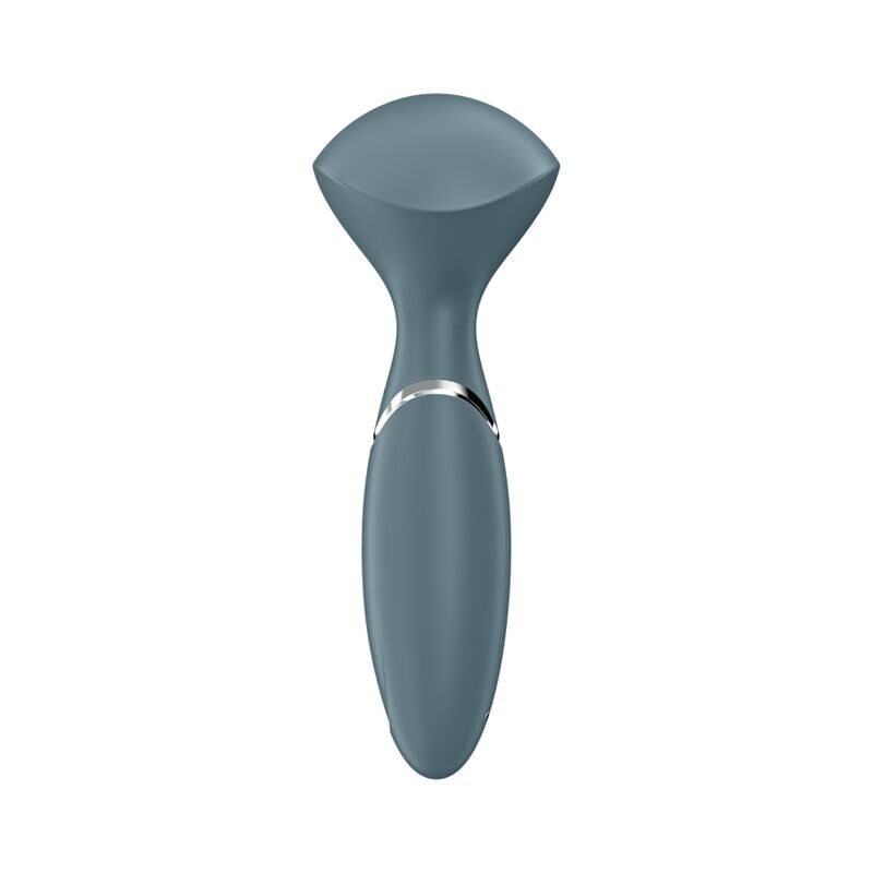 Mini Wand-er – Grigio – 6,3 pollici – 12 modalità – Satisfyer