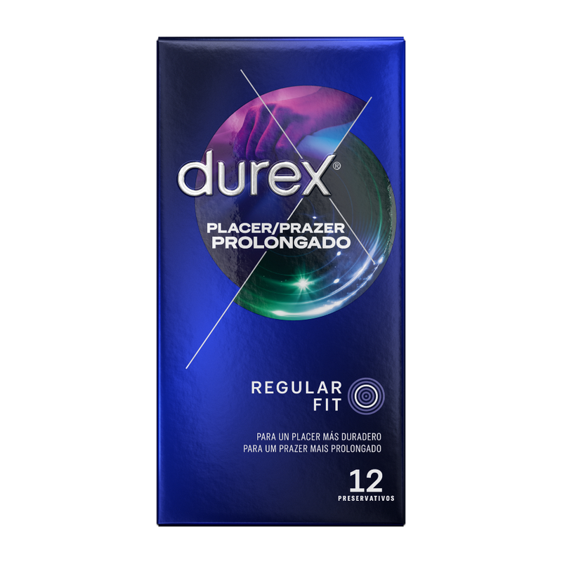 Preservativi a ritardo prolungato Pleasure 56 mm - 12 unità - DUREX