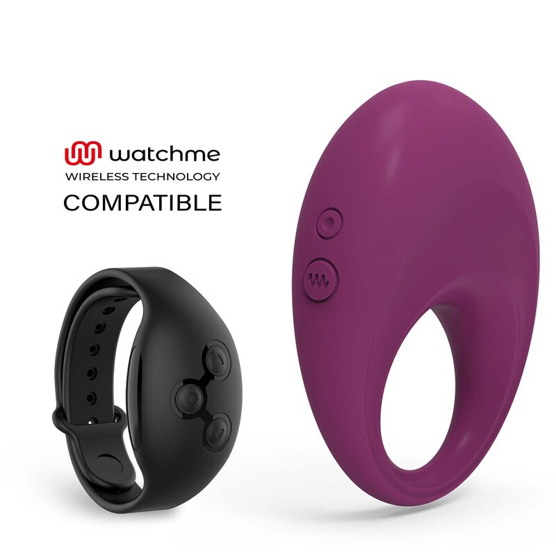Anello vibrante ricaricabile Dylan – Compatibile con Watchme – COVERME