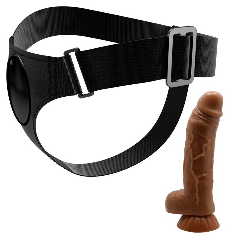 Slip con imbracatura e dildo realistico 20 cm - Strap-On universale - Pretty Love