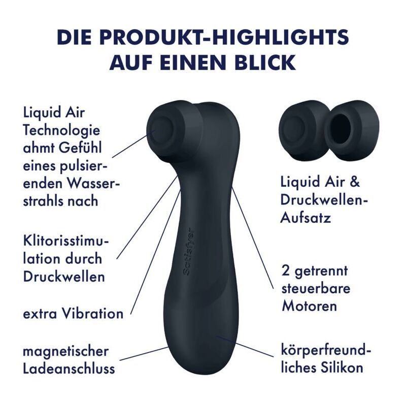 SATISFYER - PRO 2 GENERAZIONE 3 TECNOLOGIA LIQUID AIR LILLA