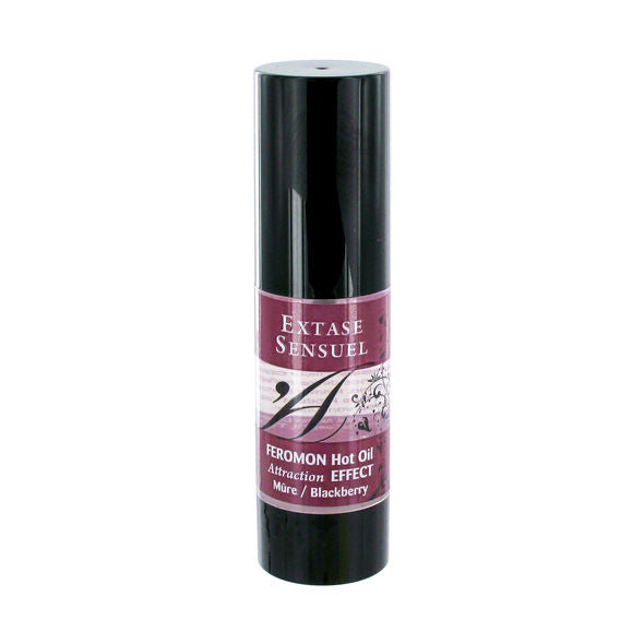 EXTASE SENSUAL - OLIO DA MASSAGGIO EFFETTO RISCALDANTE CON FEROMONI DI MORA 30 ML