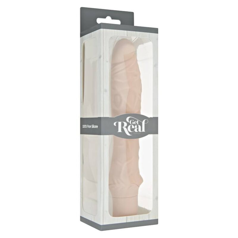 SII REALE - VIBRATORE NATURALE CLASSICO DI GRANDE DIMENSIONE