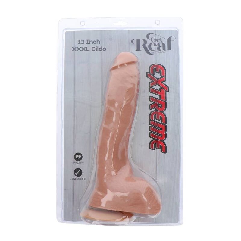 DIVENTA REALE - DILDO ESTREMO XXXL 34 CM SKIN