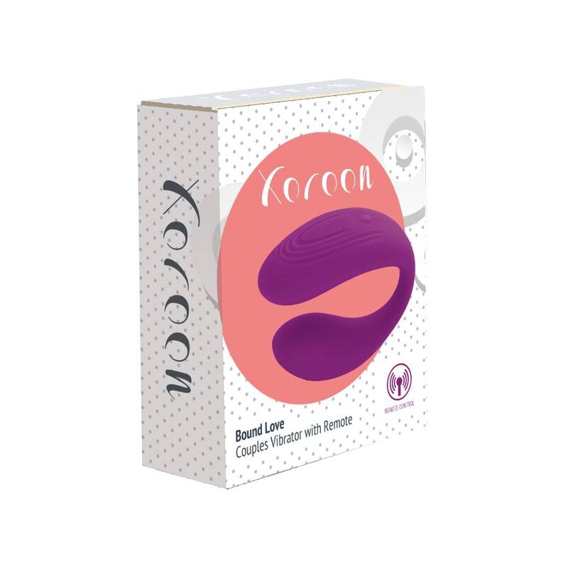 XOCOON - VIBRATORE PER COPPIE BOUND LOVE VIOLA
