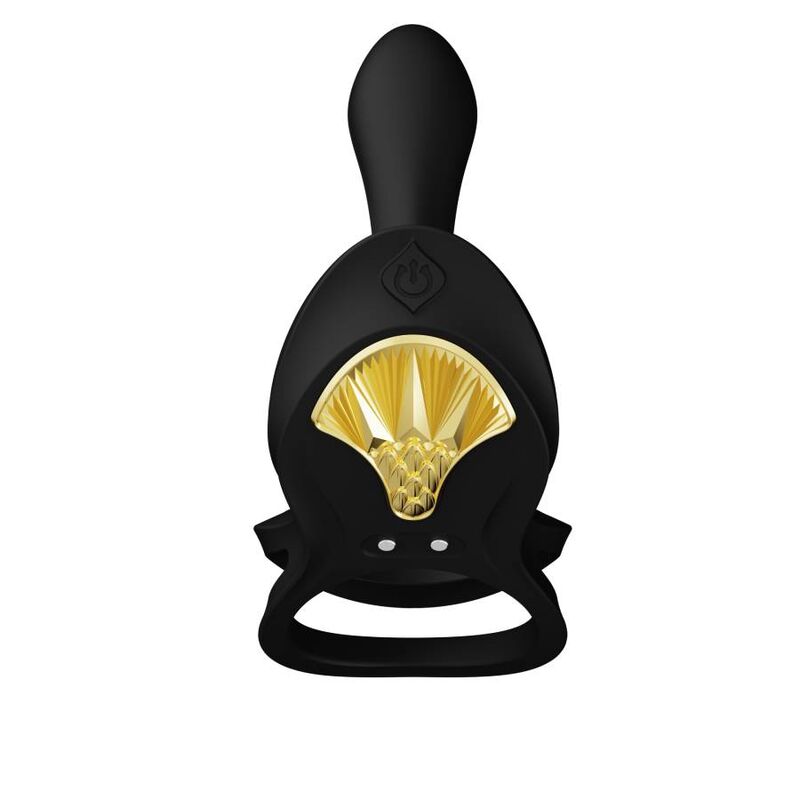 ZALO - BAYEK ANELLO VIBRANTE PER COPPIE NERO