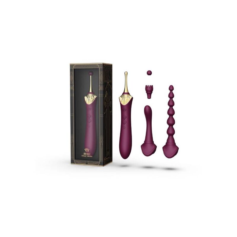 ZALO - BESS 2 MASSAGGIATORE CLITORIDEO VIOLA
