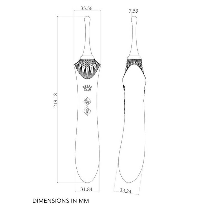 ZALO - BESS 2 MASSAGGIATORE CLITORIDEO VIOLA