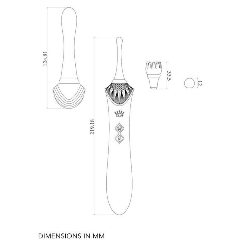 ZALO - BESS 2 MASSAGGIATORE CLITORIDEO VIOLA