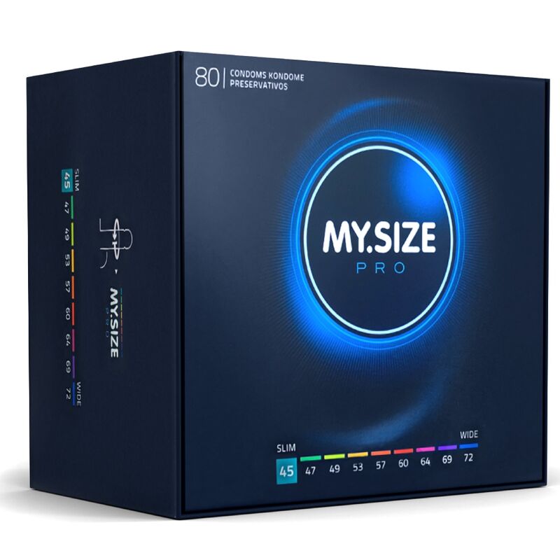 MY SIZE - PRO CONDOMS 45 MM 80 UNITÀ